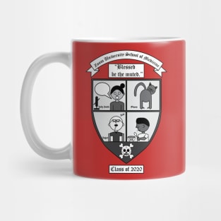 Tigges Medical School Gray Scale Mug